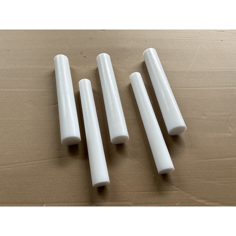 Factory direct acid and alkali resistant plastic rod 40*300mm white material DF161 ptfe molded rod
