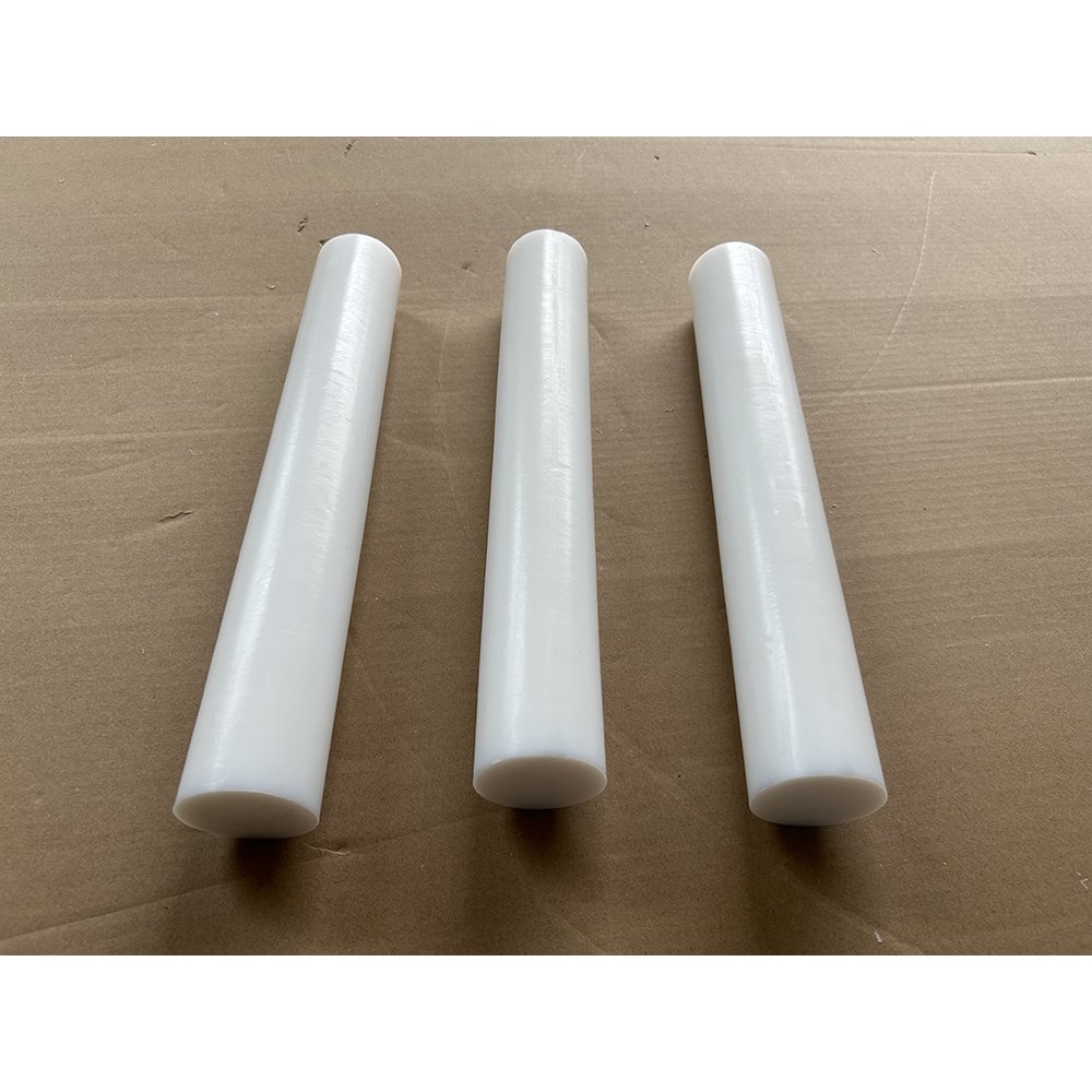 Factory direct acid and alkali resistant plastic rod 40*300mm white material DF161 ptfe molded rod