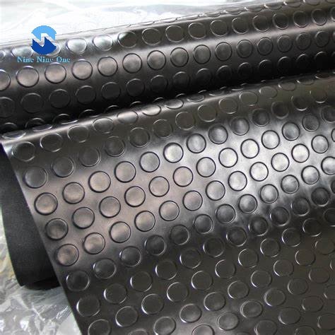 Rubber Sheet 2m width 3mm 5mm 6mm RIBBED PATTERNED RUBBER MAT