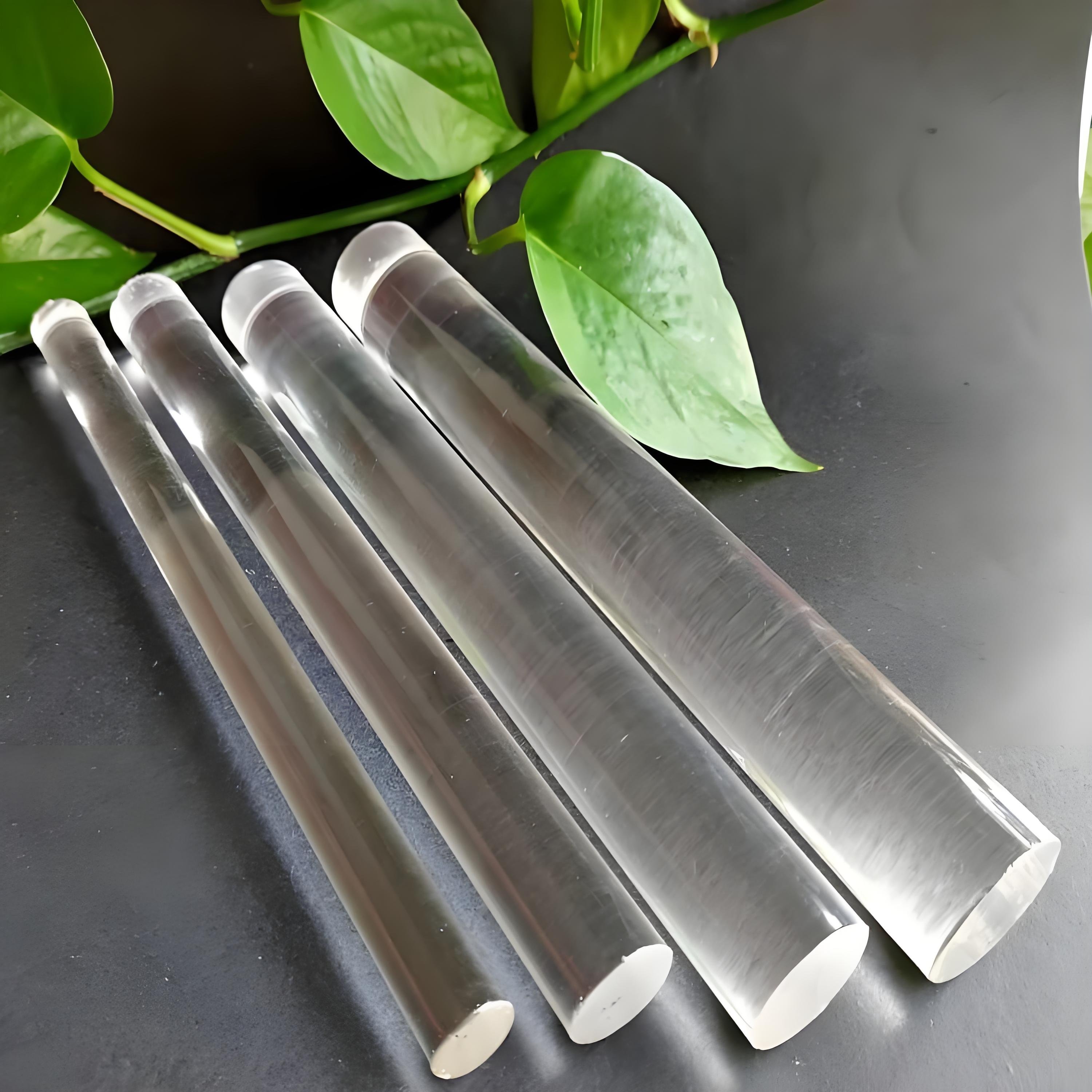 Wholesale High Quality Clear Acrylic Rod PMMA Colored Cast Acrylic Rods Transparent Plastic Rod