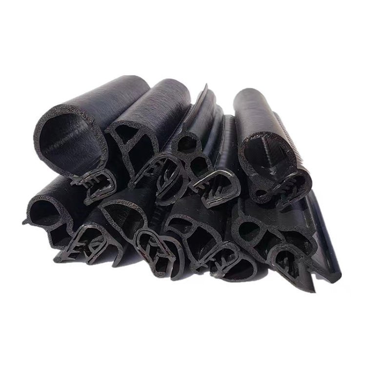 Soundproofing protection car door U-shaped sealing strips top or side bubble rubber strip