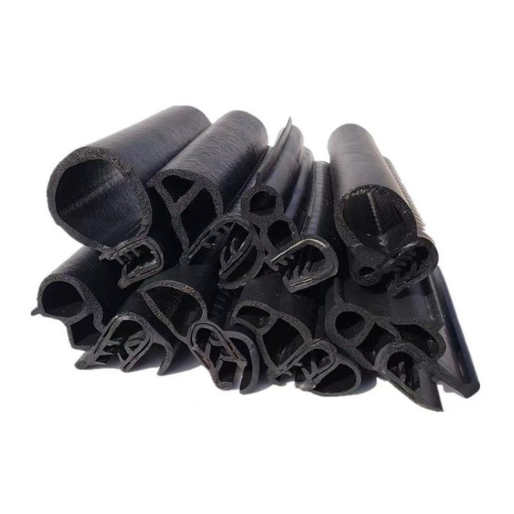 Soundproofing protection car door U-shaped sealing strips top or side bubble rubber strip