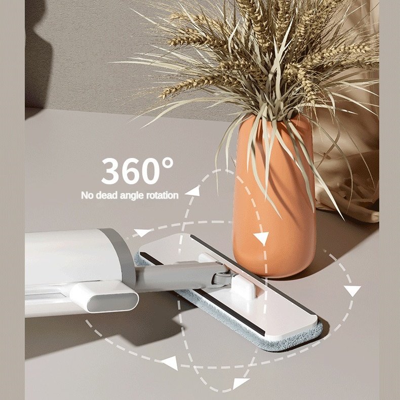 Wholesale Mini Mopi Absorbent Flat Squeeze Mop Rotating Automatic Rebound Mini Mop for Dirty Hands