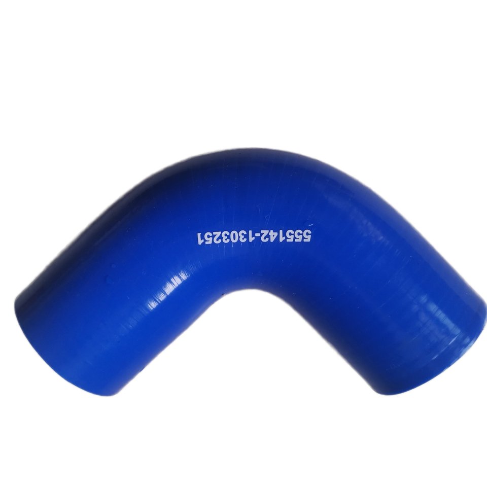 Manufactured Automotive Radiator Intercooler Hump Turbo Flexible 90 Degree Elbow Reducer Silicon Hose Rubber Products