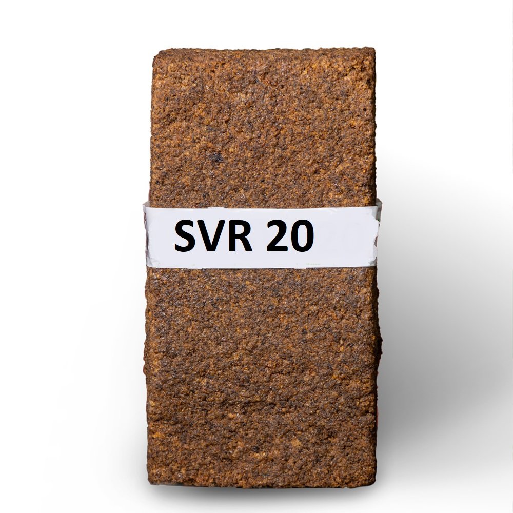 Natural SVR 20 Rubber Latex Molding Grade Raw Materials for Rubber Products