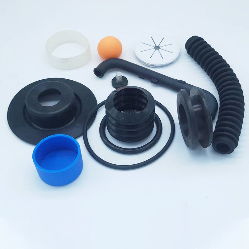 manufacturer custom silicone rubber molded part for automotive car machinery part epdm NR NBR PTFE FKM large small product