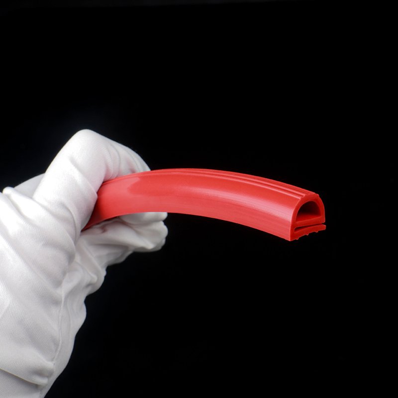 Custom Black Grey Color refrigerator door rubber gasket seal strip EPDM Material Extruded Cold Storage Door Rubber Seal Strip