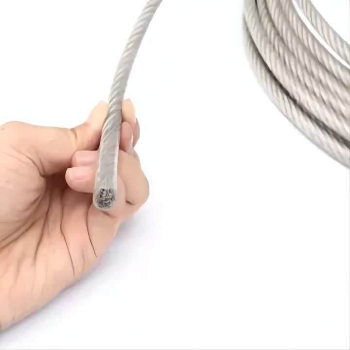 Pvc 6mm 4mm Steel Wire Rope Cable Fishing Cable Wire Rod 2mm 1.5mm 2.5mm 304 Stainless Steel Wire Rope 10mm 12mm