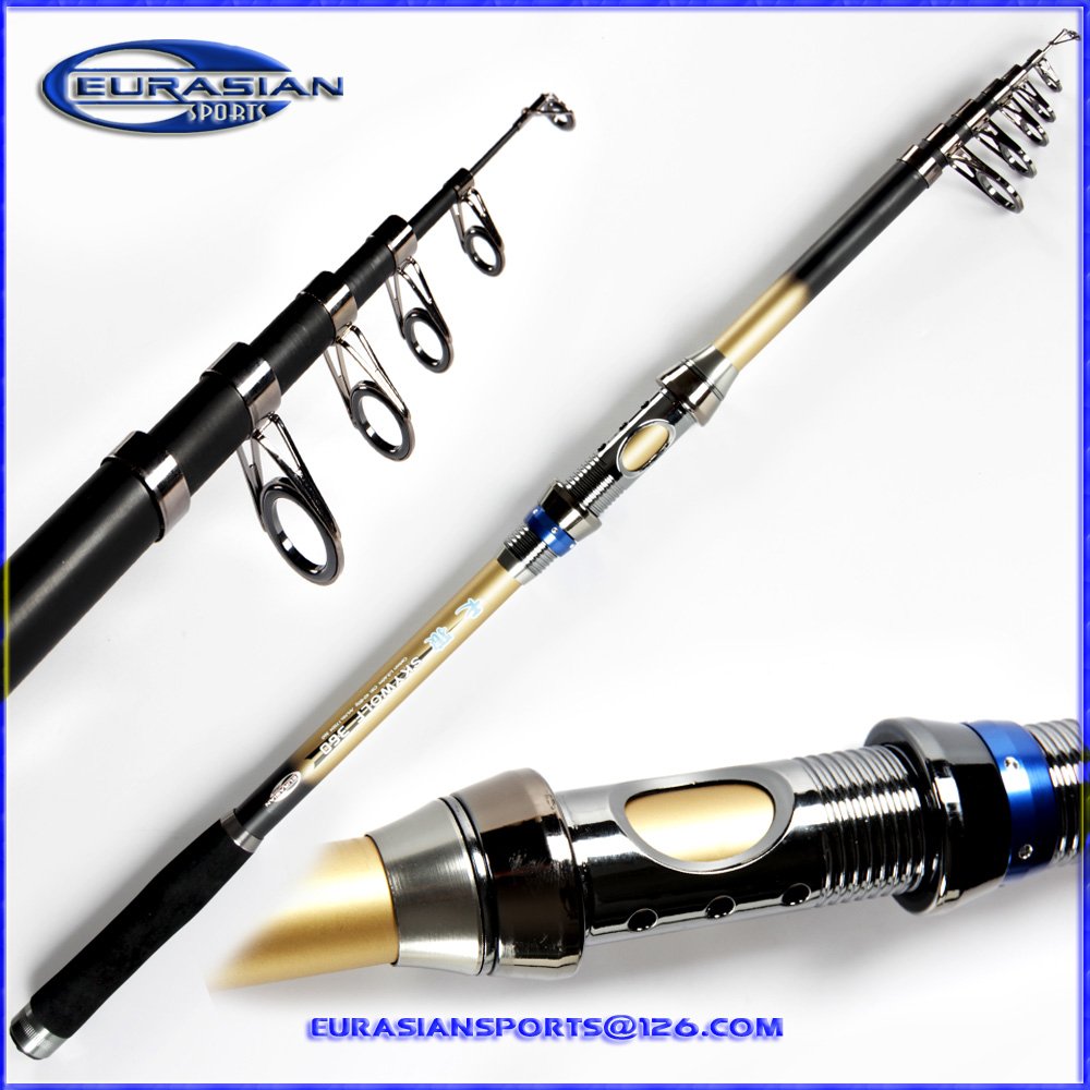 Fishing rod 40-80g Cheap Price Telescopic Carbon Pole Sensitive Tip Action For Sea and Fresh Water Fishing Rod