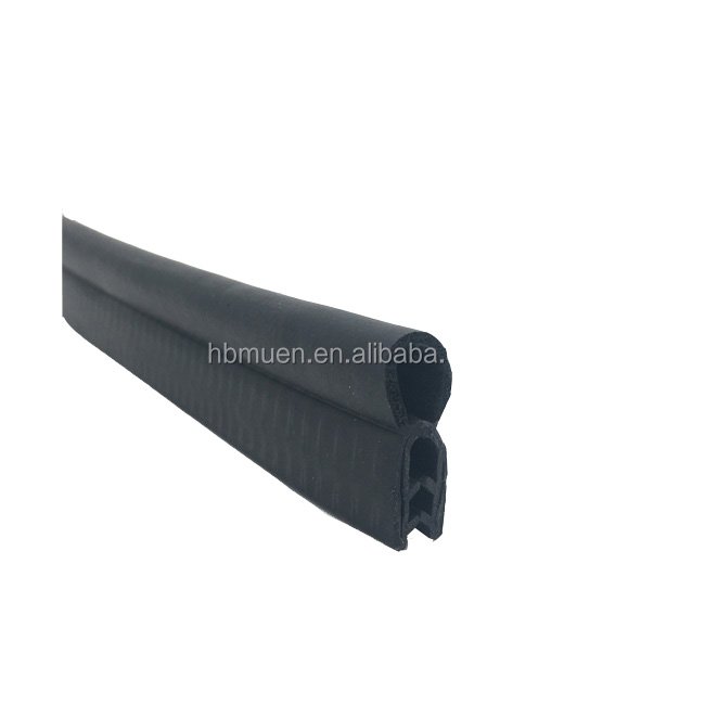 Factory custom high quality U-shaped rubber sealing strip EPDM Rubber strip plate card sealing strip