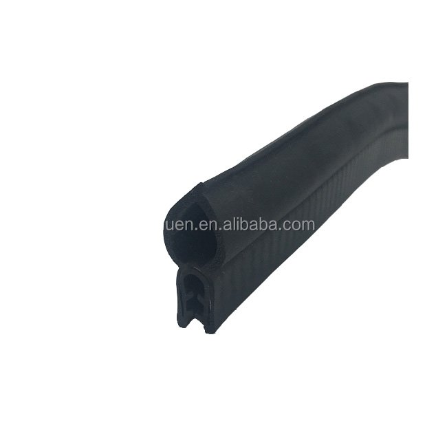 Factory custom high quality U-shaped rubber sealing strip EPDM Rubber strip plate card sealing strip