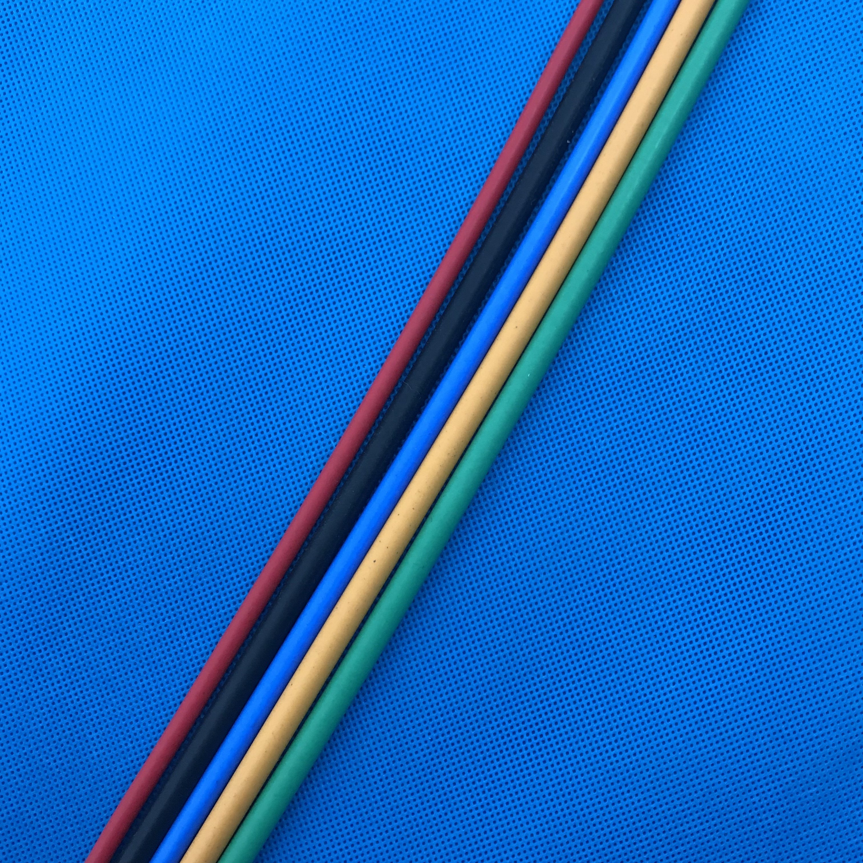 anti-adhesive flourine plastic material round bar colored PTFE rod