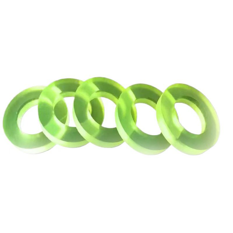 Polyurethane Gasket Yellow Transparent Tendon Shock Absorption Cushion Rubber Anti-collision Block