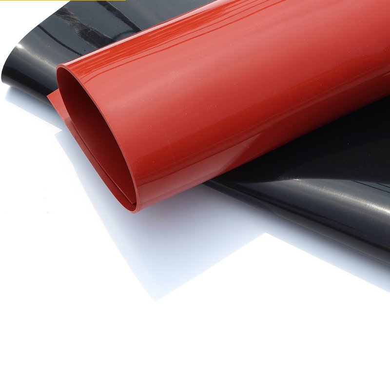 Customized shock absorption sound insulation high-temperature transparent silicone rubber sheet