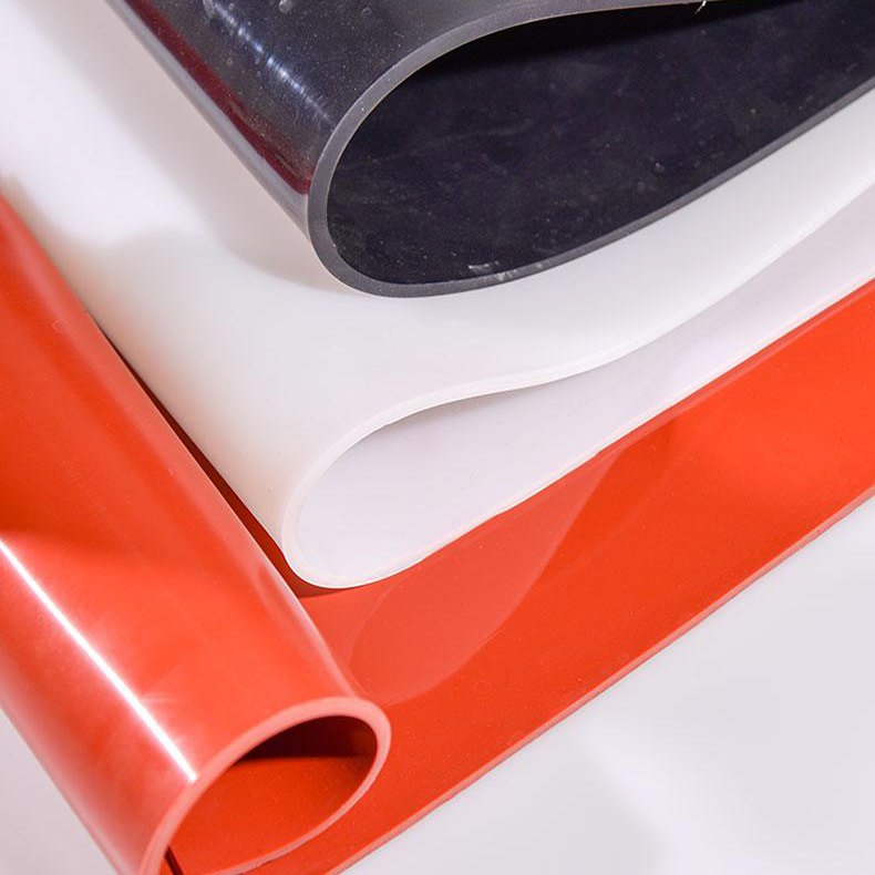 Customized shock absorption sound insulation high-temperature transparent silicone rubber sheet