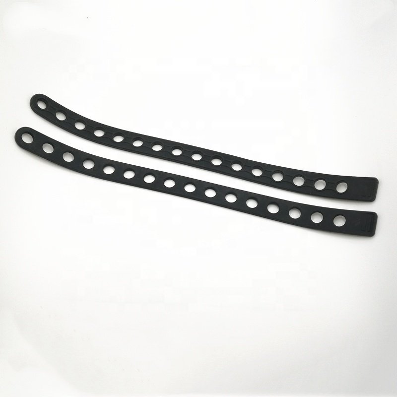 Stock 44CM long Heavy Duty Silicone Adjustable Rubber Tie Down Gear Strap