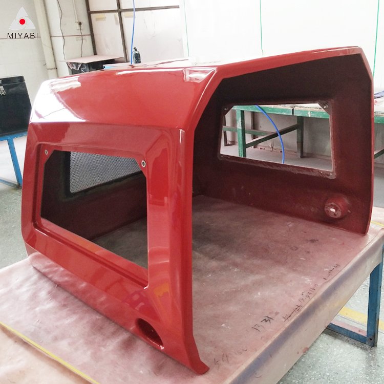 high-quality waterproof fiberglass body shell engine hood parts customization