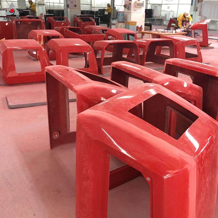 high-quality waterproof fiberglass body shell engine hood parts customization