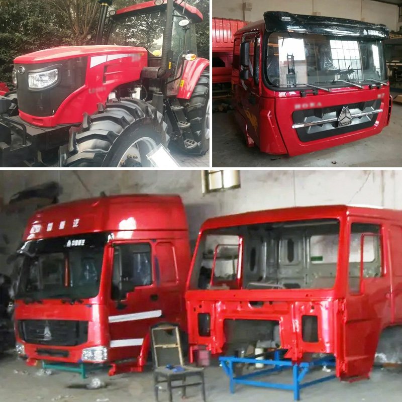 high-quality waterproof fiberglass body shell engine hood parts customization