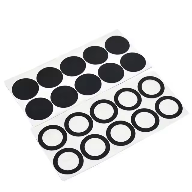 1mm high tacky double self adhesive sheet precut pu grip tape rubber tape with adhesive backing