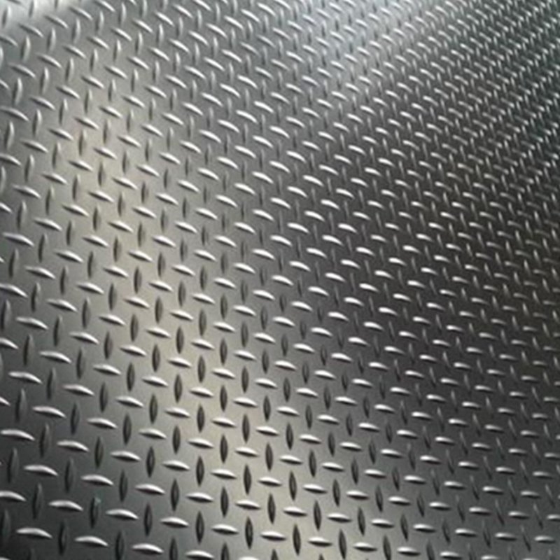 No-slip Diamond Willow Leaf Rubber Sheet Floor Mat