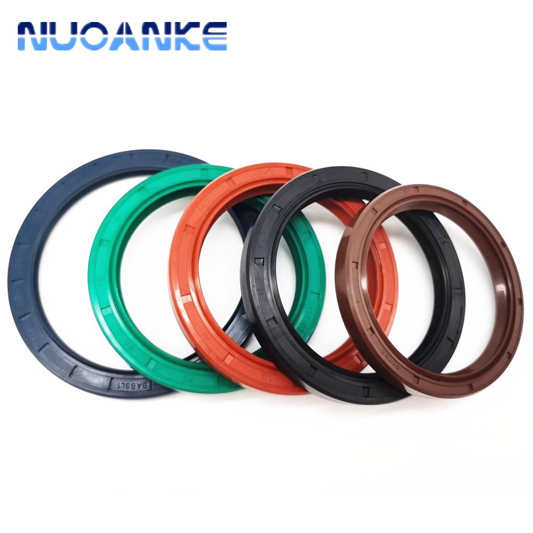 Manufacture Oil Prevention NBR FKM Power Steering Oil Seal Double Lip Black/Brown Rubber TC Oil Seal For Automotive