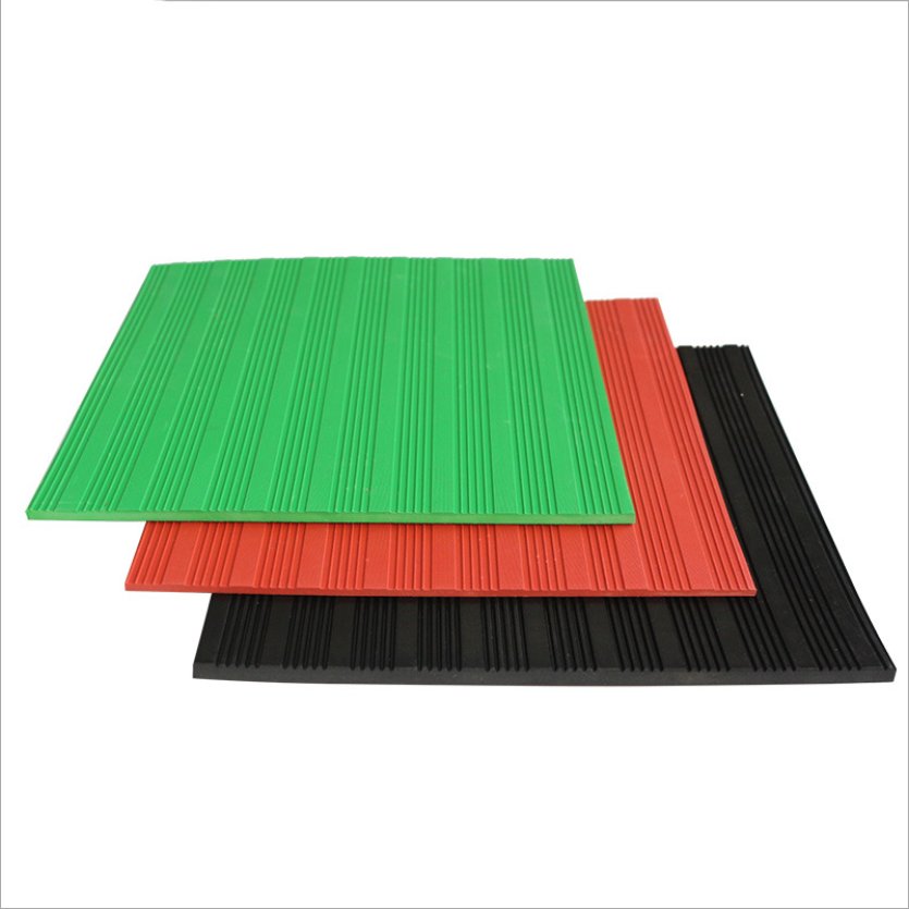 customized Color high voltage 10kV anti-static insulating Ordinary rubber sheet distribution room for Rubber insulation pad