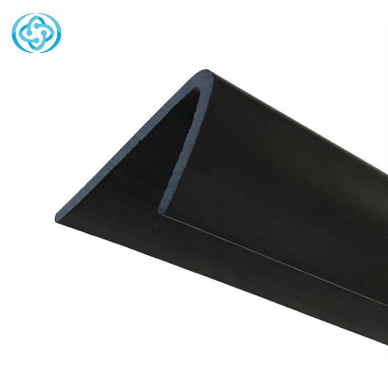 Anti collision durable angle epdm rubber extrusion profile