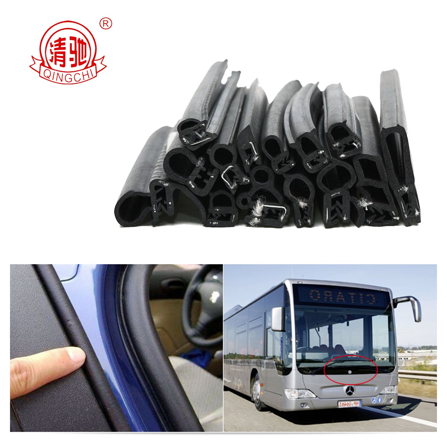 Car Door edge Protector Nice Performance High Quality Car Door Protector Sealing Rubber Strips