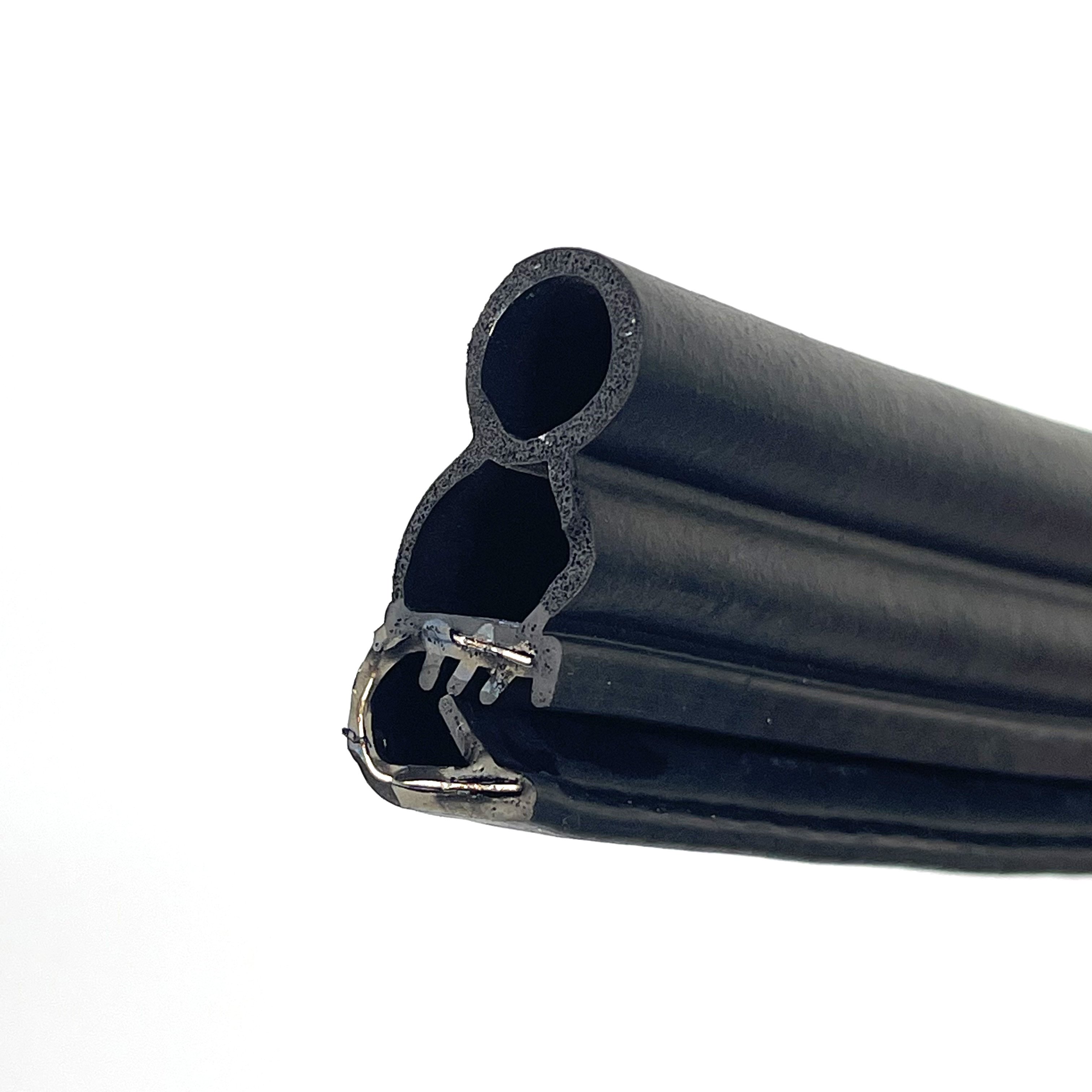Automotive EPDM extruded sponge rubber composite profile seal