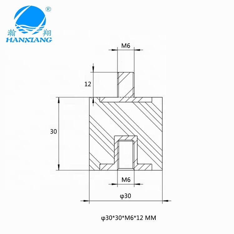 Epdm Rubber Products Standard Feet Buffer Anti Vibration Suspension Conditioner Damper Mountings Rubber Shock Absorber Rubber