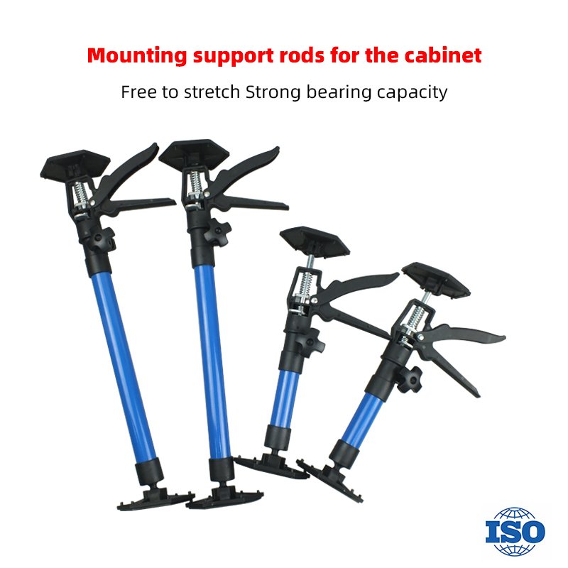 Adjustable Telescopic Cabinet Support Frame with Lifting Rod Hanging Installation Mounting Bracket