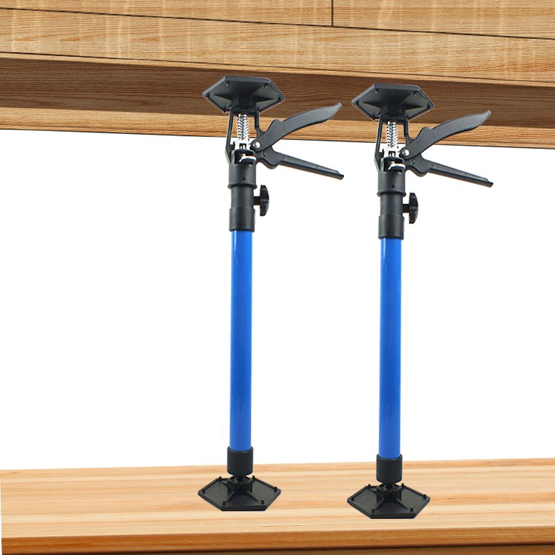 Adjustable Telescopic Cabinet Support Frame with Lifting Rod Hanging Installation Mounting Bracket