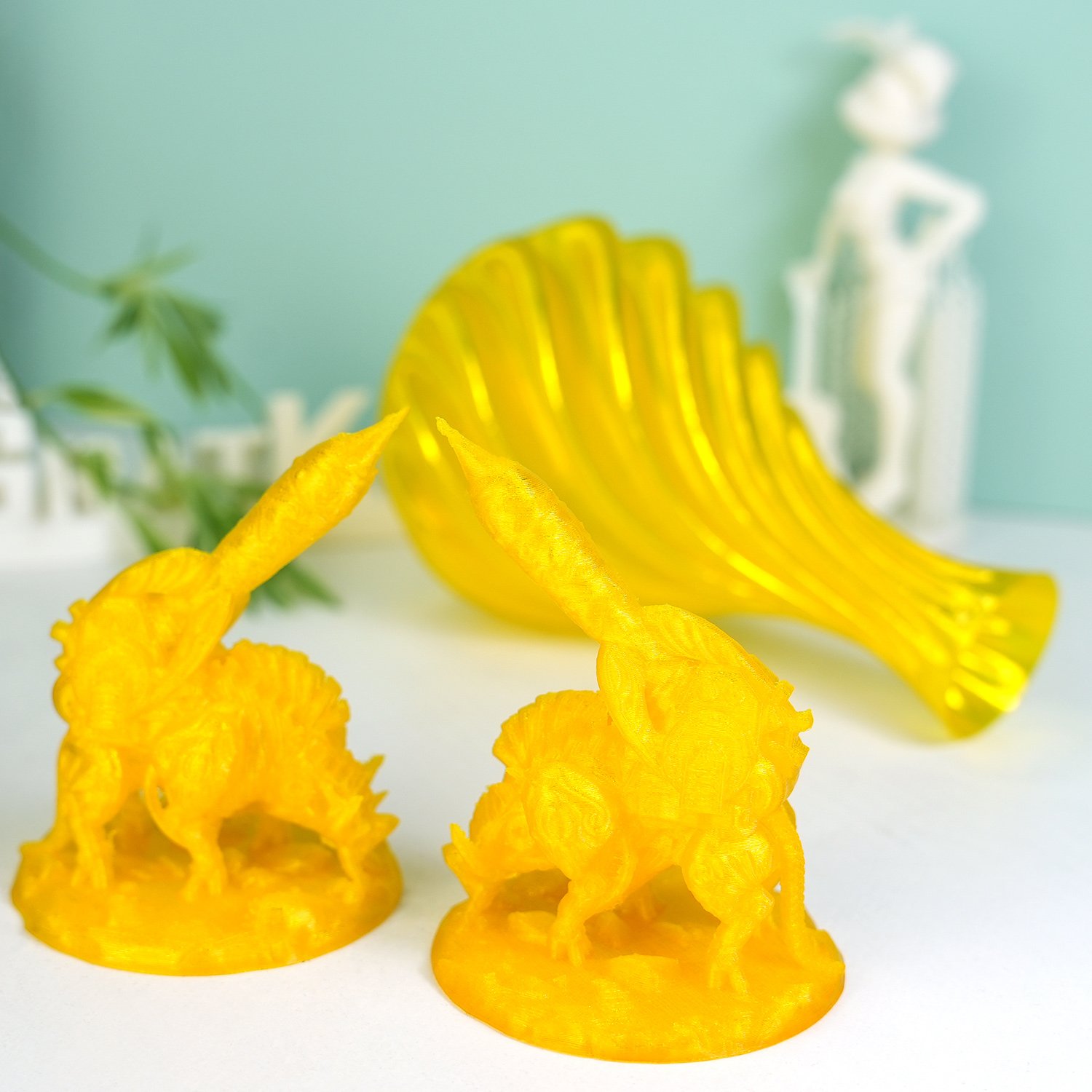 Transparent Yellow PETG Filament petg 1.75mm 1kg For 3d Printing