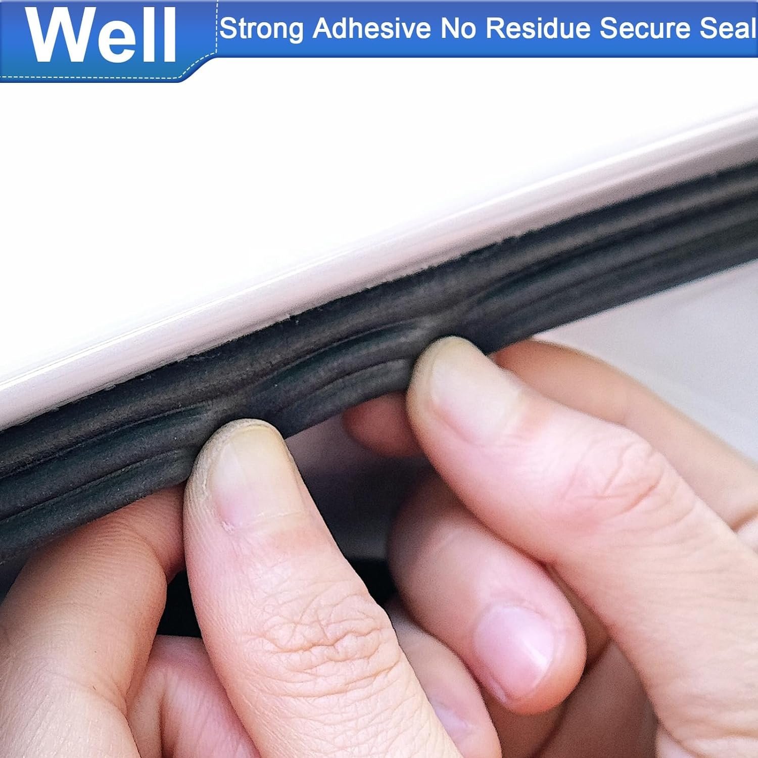 Durable Shockproof Car Seal Sticker Accessories Seamless Rubber Sealing Strip Car Door Gap Sealing Strip