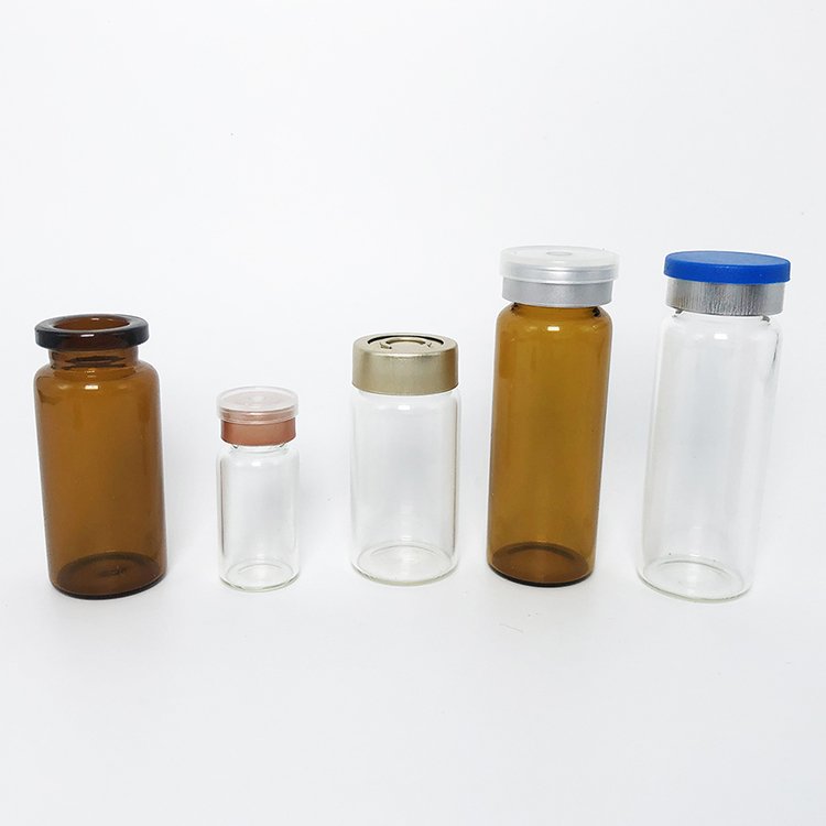 High quality 1ml 2ml 5ml 10ml pharmaceutical vial With Aluminum Cap