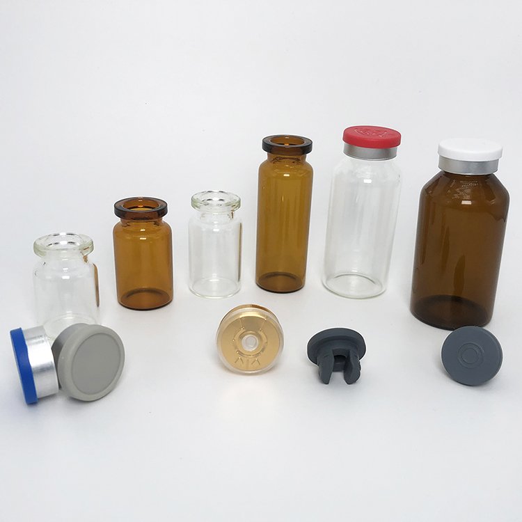 High quality 1ml 2ml 5ml 10ml pharmaceutical vial With Aluminum Cap
