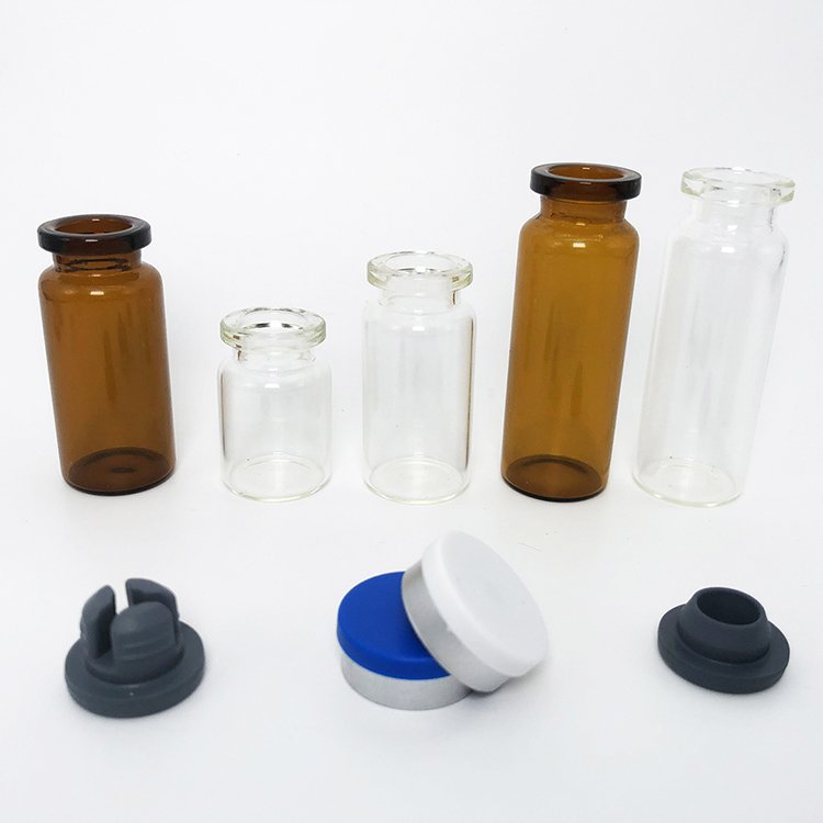 High quality 1ml 2ml 5ml 10ml pharmaceutical vial With Aluminum Cap