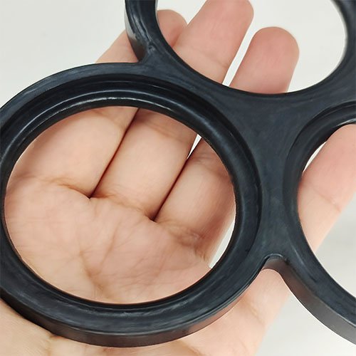 Customized various rubber products EPDM VMQ FKM NBR rubber sealing gasket