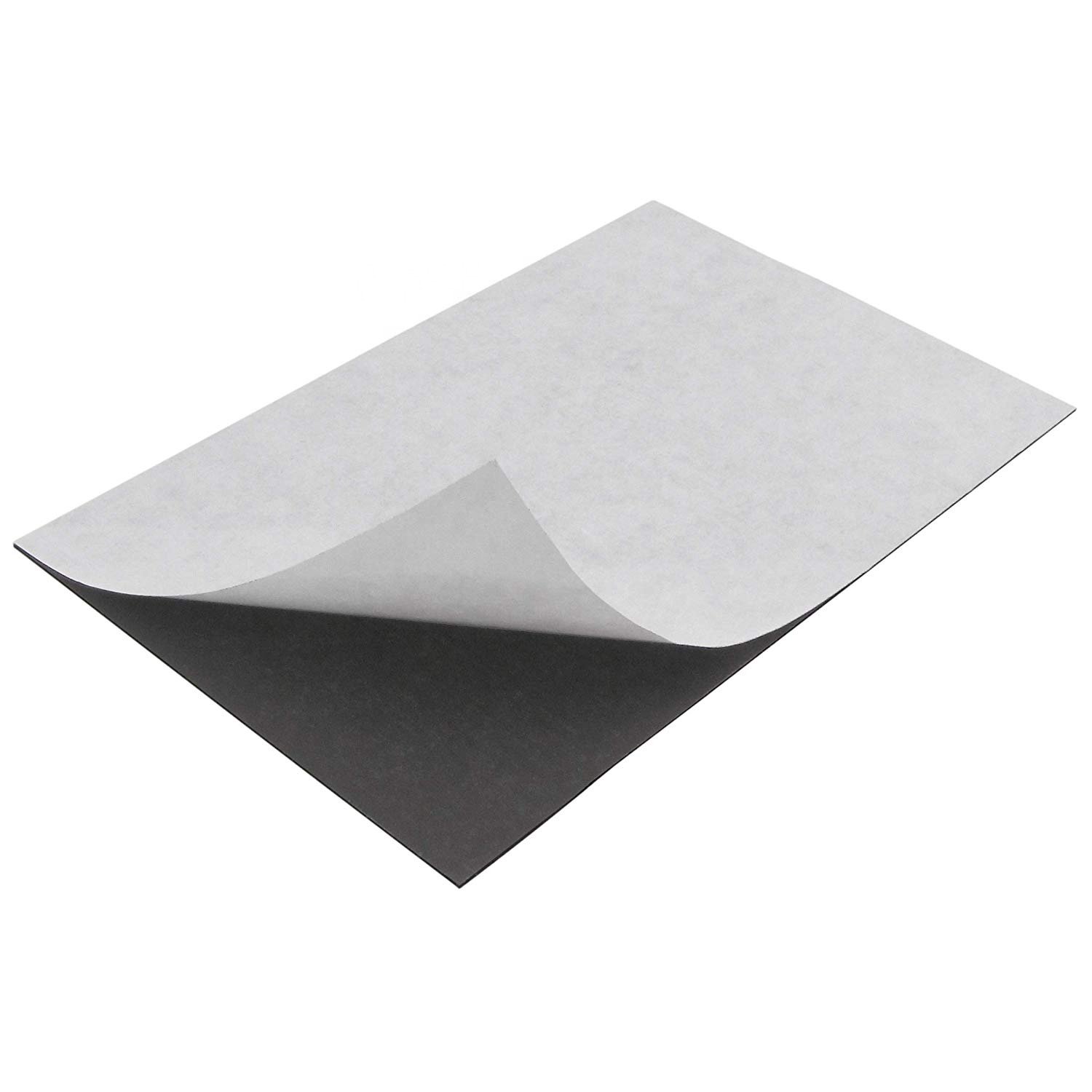A4 soft Rubber self adhesive magnet sheet with cheap price high quality magnetic sheet refrigerator sticker making photo magnet