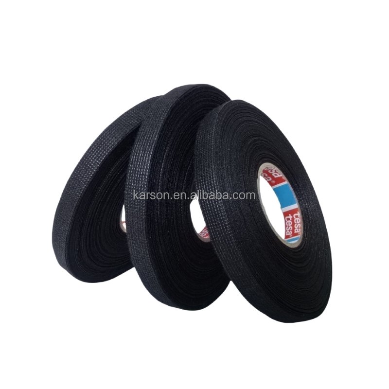 tesa 51608 Wire Harness Cloth Electrical Tape Wire Loom Tape Wiring Harness Automotive Heat Proof Cloth Tape