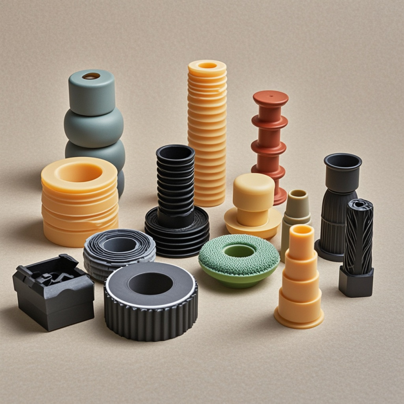 HYM rubber products silicone gasket sealing Special-shaped Rubber Create Parts best selling rubber products