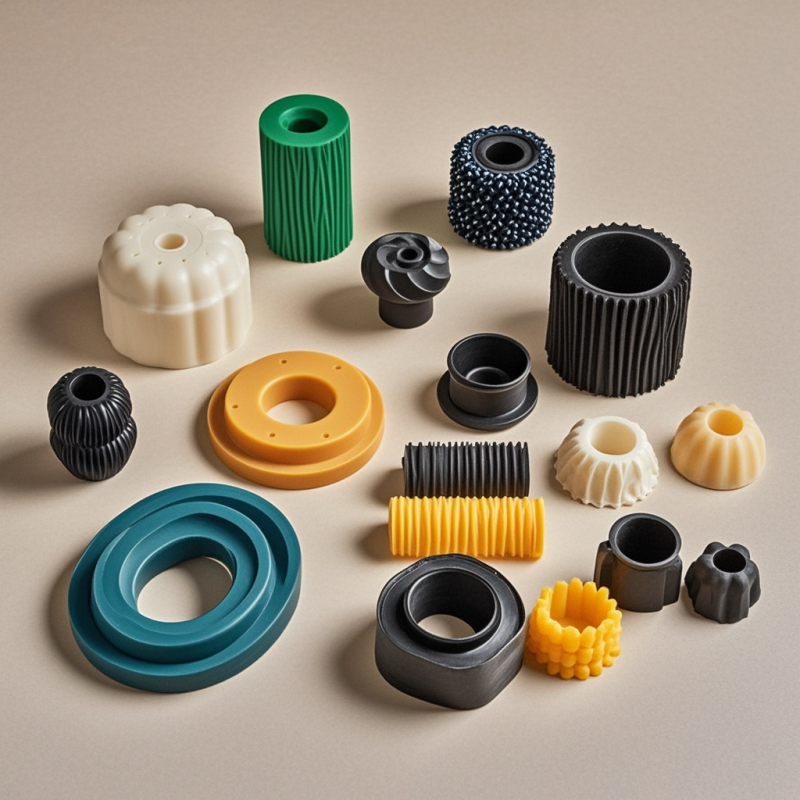 HYM rubber products silicone gasket sealing Special-shaped Rubber Create Parts best selling rubber products
