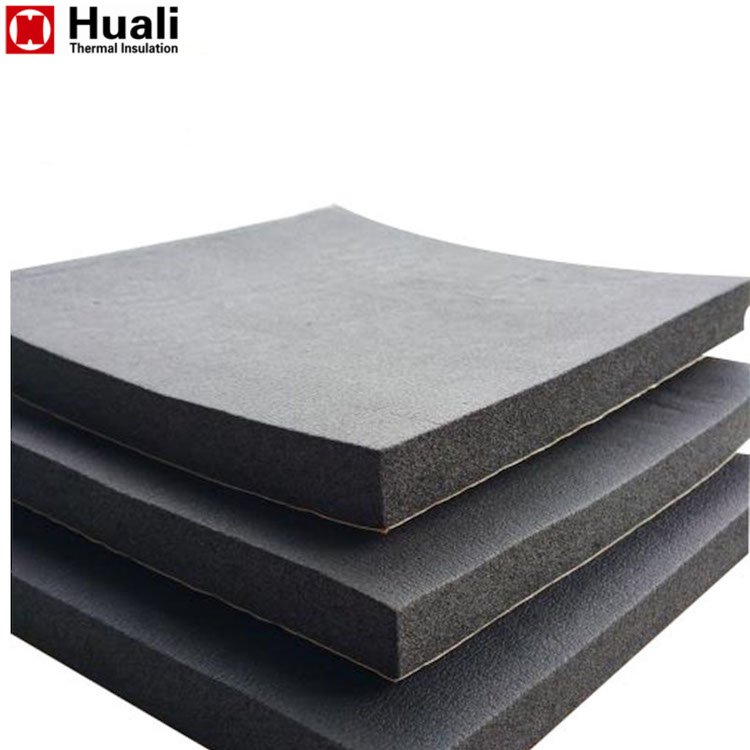 acoustical and thermal rubber foam adhesive backed waterproof rubber foam sheet rubber insulation roll
