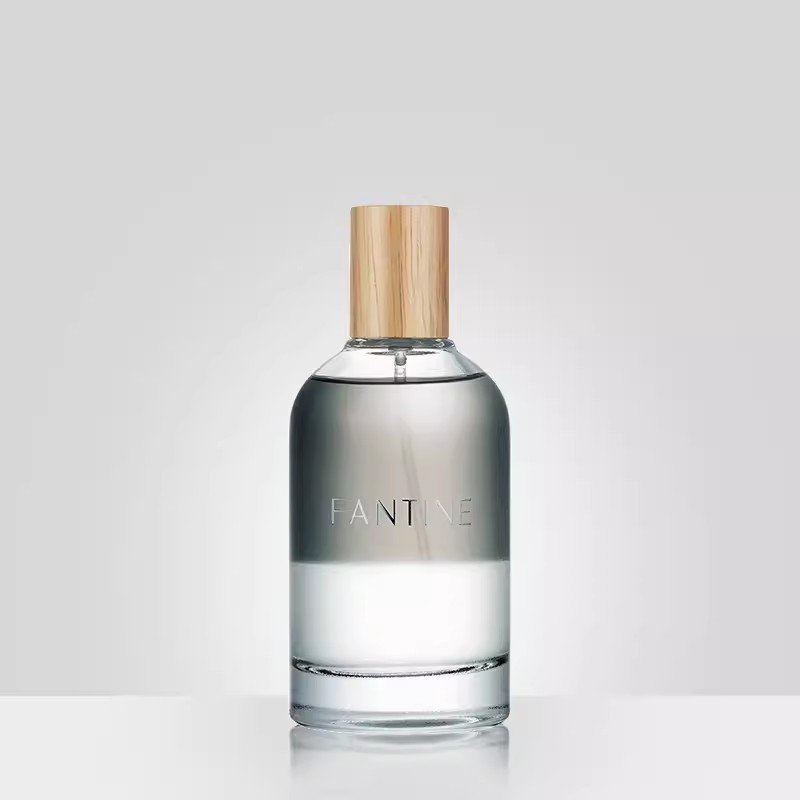 Custom Luxury Design Perfume Boxes 100ml 50ml Round Flacon Perfume Bottles Cylinder Perfume Spray Bottle Empty with Box