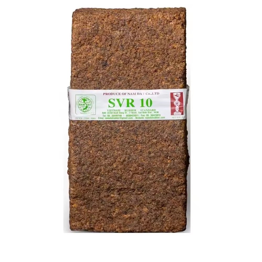 New Condition SVR 10 (TSR 10) Nam Dat Brand Producer Natural Rubber Raw Flexible Brown Color Vietnam Material With Multi Usage