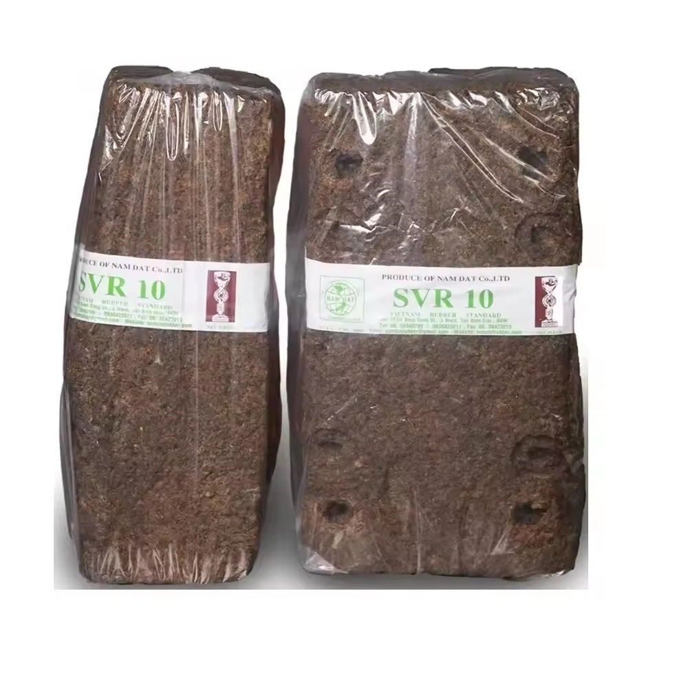 New Condition SVR 10 (TSR 10) Nam Dat Brand Producer Natural Rubber Raw Flexible Brown Color Vietnam Material With Multi Usage