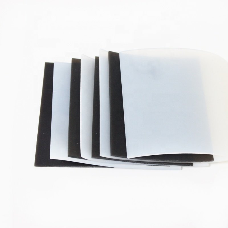 Tear resistance clear silicone rubber sheet for vacuum press
