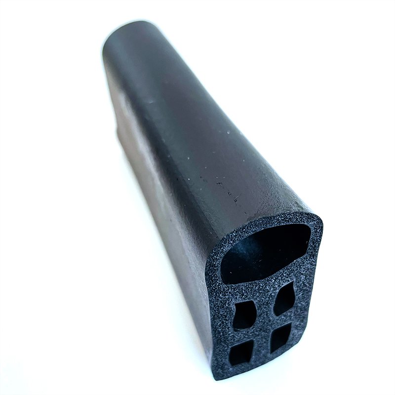 Custom shape extruded silicone TPE TPV EPDM rubber strip seals extrusion rubber seal