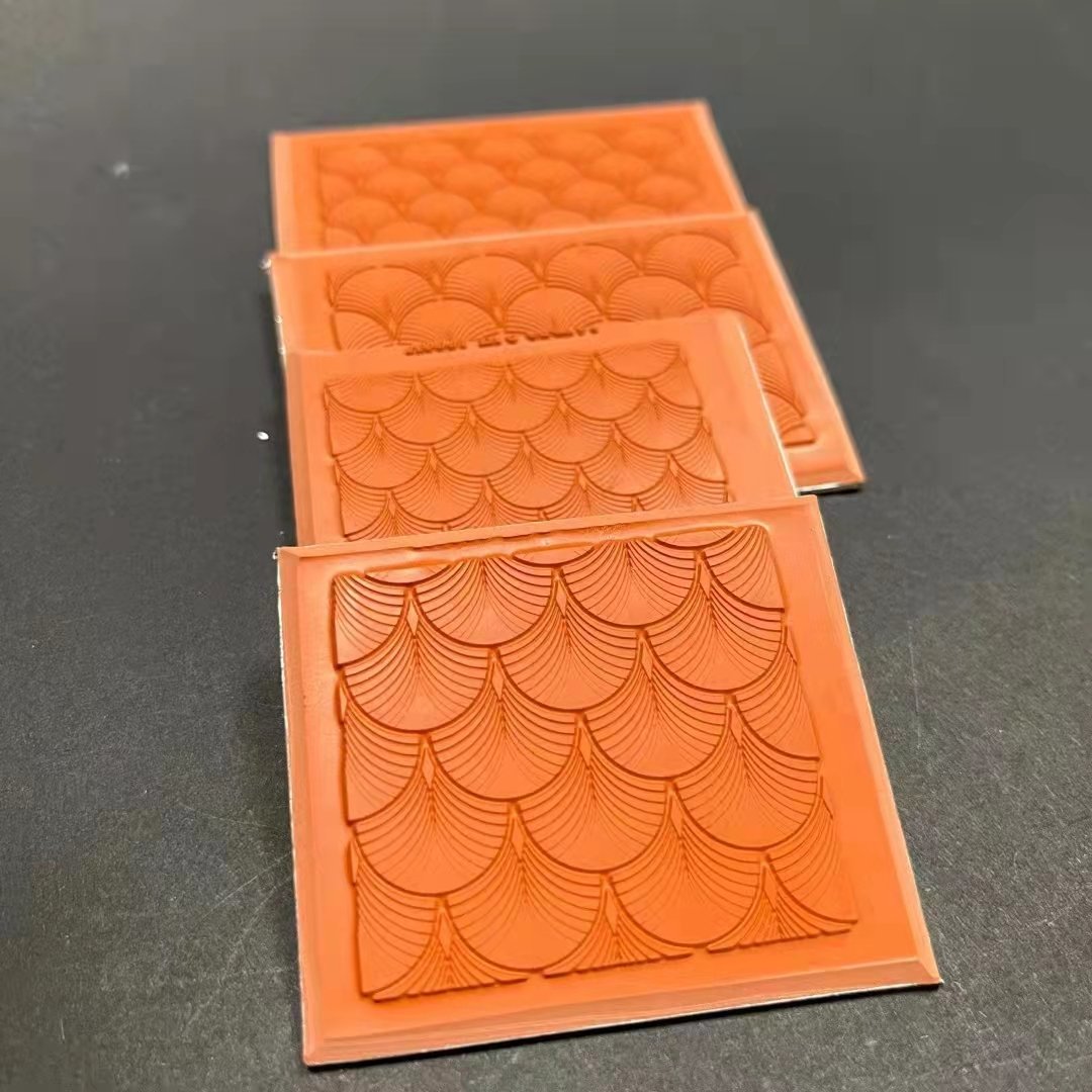 300X600MM Silicone Rubber Plate making hot stamping silicone rubber sheet factory